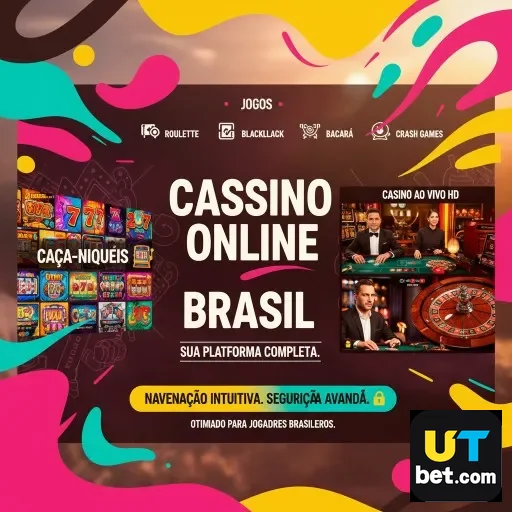 Ilustração de Explore as Slots e Serviços VIP no utbet