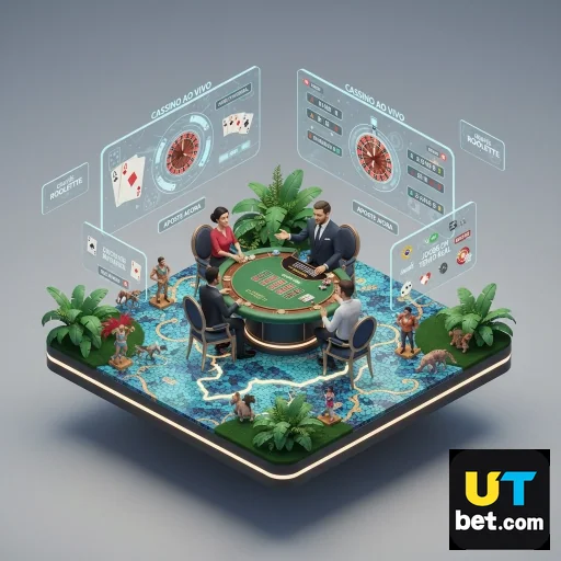 Ilustração de Explore as Slots e Serviços VIP no utbet