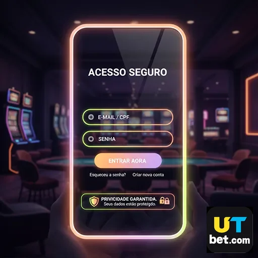 Ilustração de Explore os valores reais da utbet em cassino online