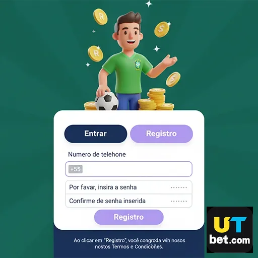Ilustração de Descubra os Melhores Jogos de Slots e Live Gaming no utbet