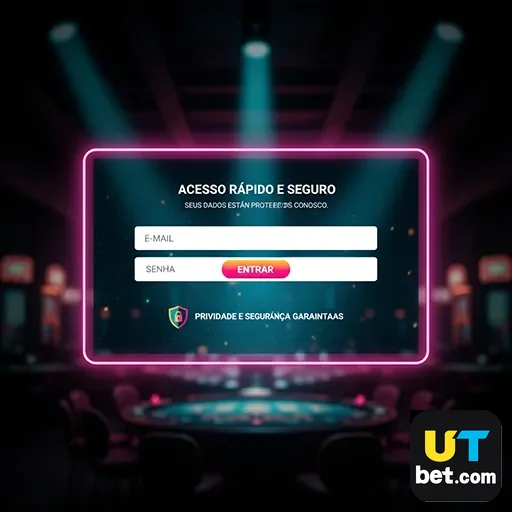 Ilustração de Explore a plataforma utbet: segurança e tecnologia de ponta