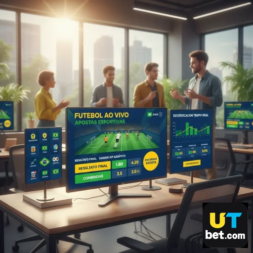 Ilustração de Explore a plataforma utbet: segurança e tecnologia de ponta