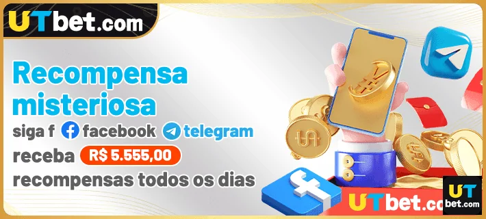 Jogador acessando bônus de boas-vindas no utbet